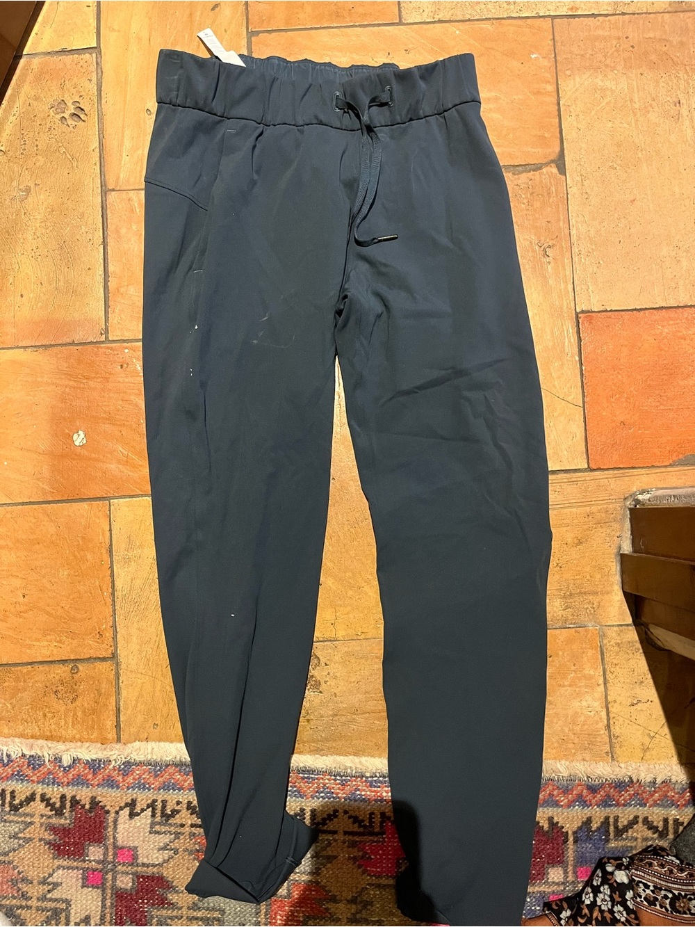 Lululemon grey/ Black Drawstring Casual Pants